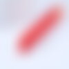 Batonnet de cire à cacheter rouge vif avec mèche, x1 (g7156)