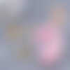 Kit de perles rocaille façon miyuki mix rose, x1 (g9189)