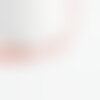 Perles tube quartz cerise verre ,perle pierre naturel,13mm, fil de 30 perles, x1 (g4159)