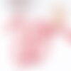 Perle ovale corail rouge,perles corail ,grain de riz,corail rouge,corail naturel, fil 40cm, x1 (g0993)