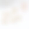 Embouts chaine-cordon laiton brut 5mm, x50 (9gr) (g2168)