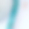 Perles/chips howlite naturelle turquoise 9-18mm, perles pierre naturelle, x1 fil 40 cm, g2574