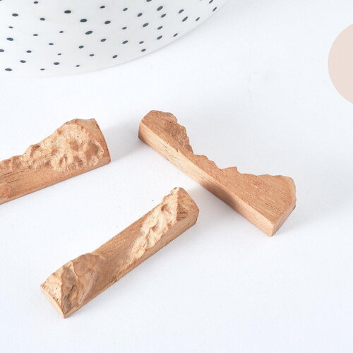 Morceau bois de santal pour moulage résine époxy 40mm, fabrication bijoux résine époxy, x1 g7575