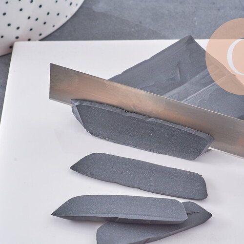 Lames de coupe pour pâte polymère acier inoxydable 20cm, x1 (g10680)