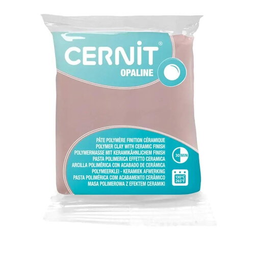 Pâte polymère cernit opaline - rose x56g (g10646)