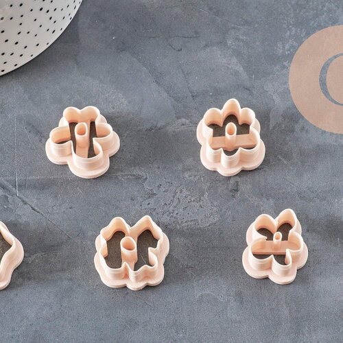 Emporte-pièce pâte polymère fleur créole interchangeable 20mm, x1 (g10957)