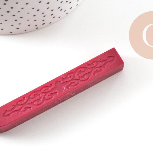 Batonnet de cire à cacheter rouge sans mèche, x1 (g3191)