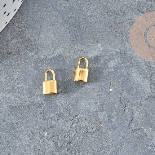 Breloque cadenas en acier 304 inoxydable 11mm,fourniture acier inoxydable pour création bijoux, x2 (g2611)