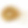 Anneaux créoles dorés, fourniture boucles oreilles,création boucles, créoles laiton doré,boucles dorées, création bijoux,lot de 30, 30mm-g55
