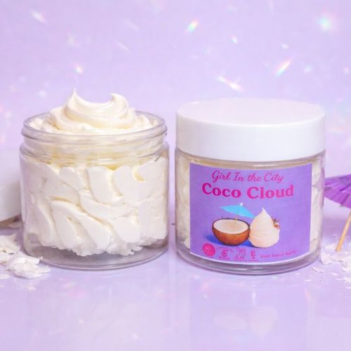 Beurre corporel fouetté coco naturelle