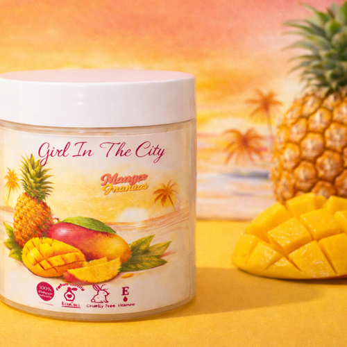 Beurre corporel fouetté mangue ananas