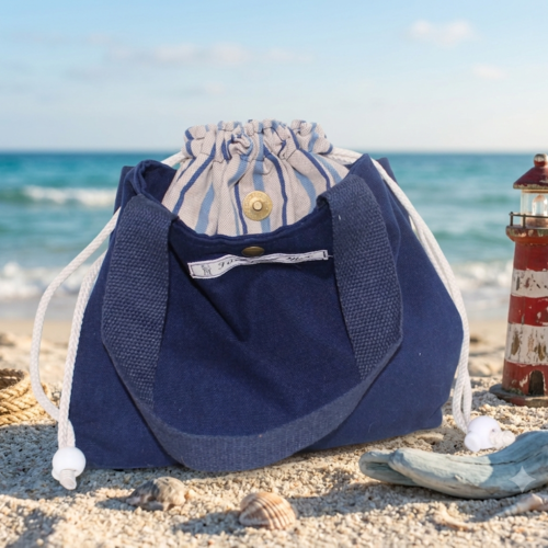 Petit sac en toile - fait main - livraison gratuite