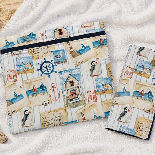 Ensemble pochette et étui lunettes - livraison inclus