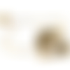 Bracelet réglable doré crâne mexicain - collection gold phénix