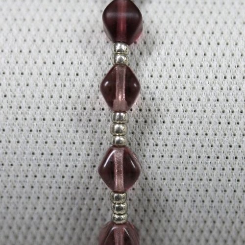 Bracelet jonc rocailles miyuki, perles en verre et acier inoxydable