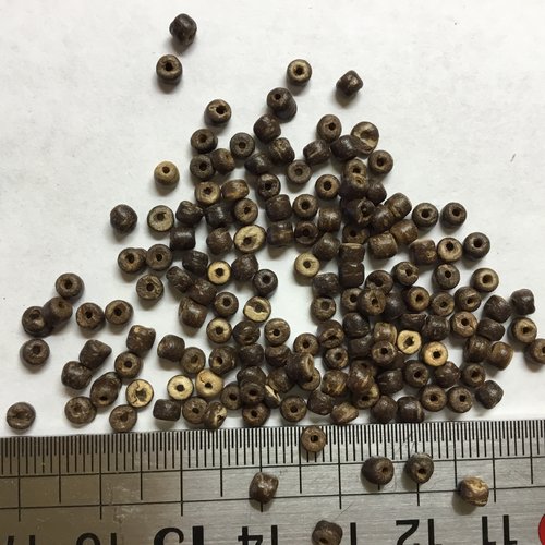5 anneaux en noix de coco 3mm