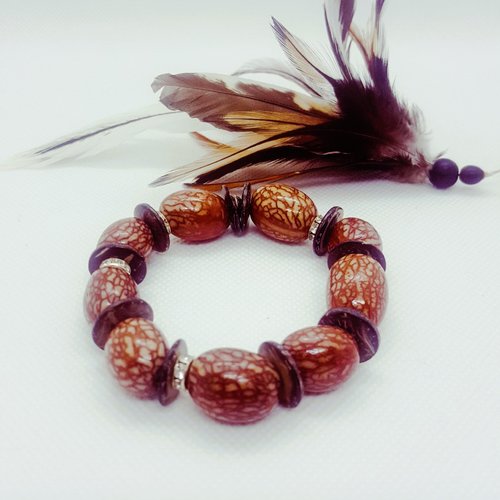 Bracelet couleur naturel