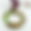 Bracelet vert naturel