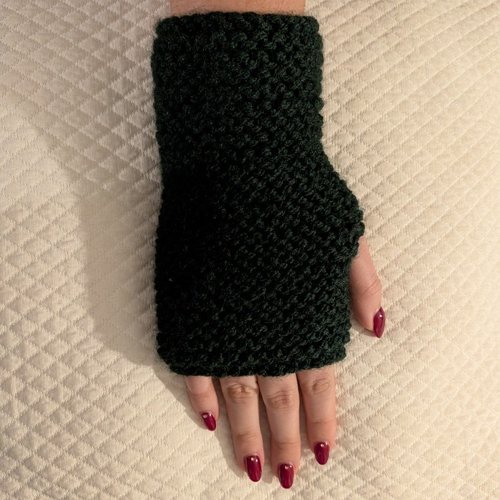 Mitaine en tricot
