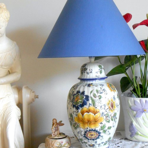 Lampe céramique vintage