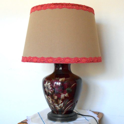 Lampe céramique vintage