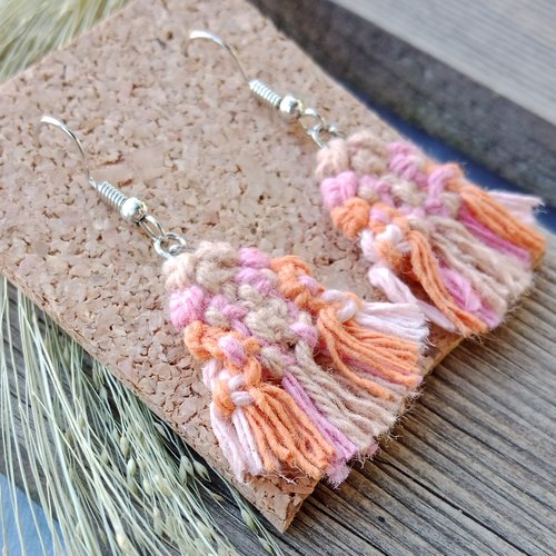 Boucles d'oreilles "l'antillaise"
