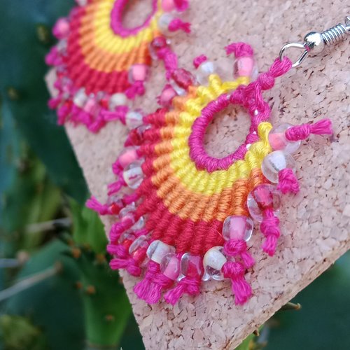 Boucles d'oreilles "escobar"
