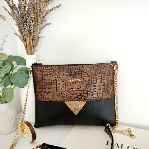 Pochette éclat ambre