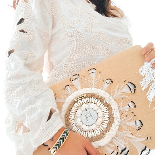 Pochette "kaïa" - collection souffle d’horizon
