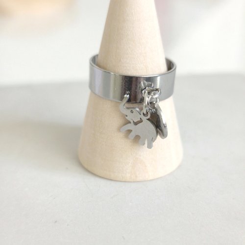 Bague élégance éléphant