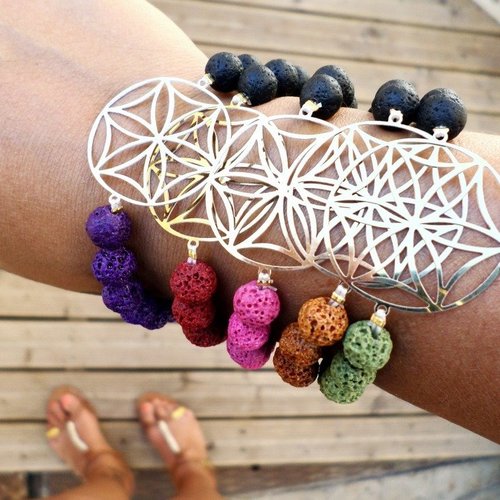 Bracelets haloona - collection calixte – esprit libre & énergie minérale