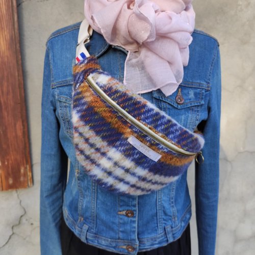 Sac banane en lainage