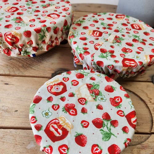 Charlottes pour plat - lot de 3