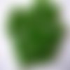 35 petits cabochons fleurs en résine, couleur vert kaki - bijoux, customisation, couture, ...