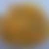 35 g perles de rocaille rondes, 2 mm, couleur jaune 