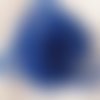2,50 m guirlande decoration ruban de perles couleur bleue (brillante)