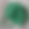 2,10 m guirlande decoration ruban de perles couleur verte nacree 