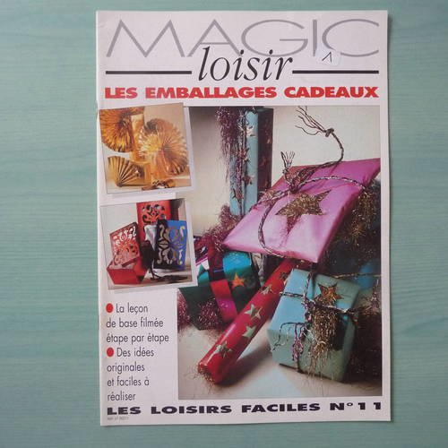 Livre "les emballages cadeaux" - collection "magic loisir"