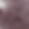 180 perles synthetiques ovales (grain de riz), aspect martele rose irise 