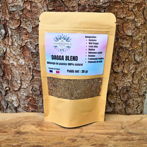 Mélange de plantes naturelles sans nicotine | goût intense | alternative au tabac | dagga blend