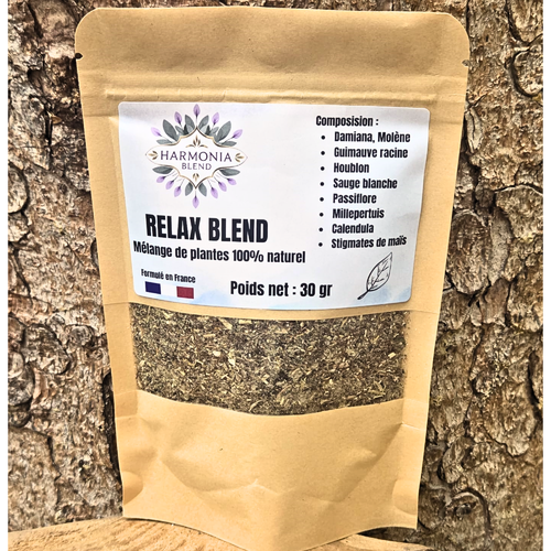 Mélange de plantes naturelles sans nicotine | effet relaxant & apaisant | alternative au tabac | relax