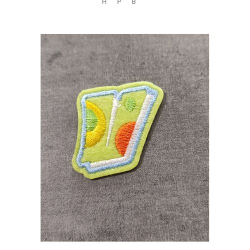 Patch thermocollant lettre v