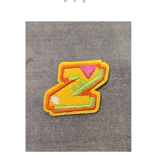 Patch thermocollant lettre z