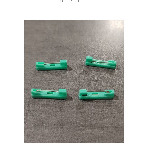 Lot de 4 supports de broches en plastique