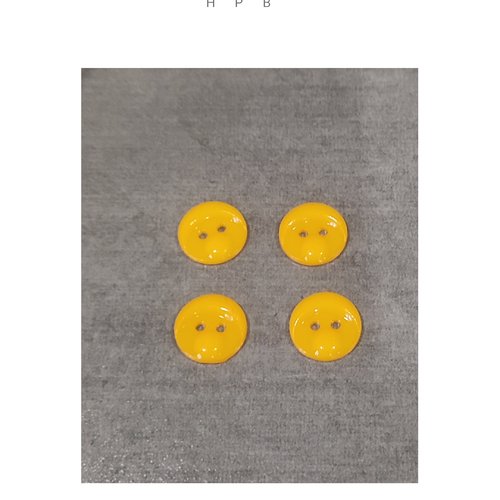 Lot de 4 boutons visage