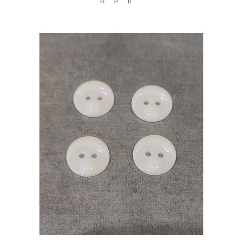 Lot de 4 boutons visage