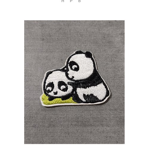 Patch thermocollant motif panda
