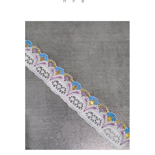1 mètre de dentelle fantaisie