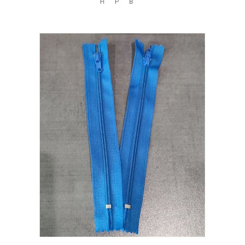 Fermeture éclair 15 cm non séparable (lot de 2)