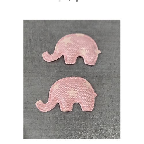 Patch à coudre en forme d'éléphant